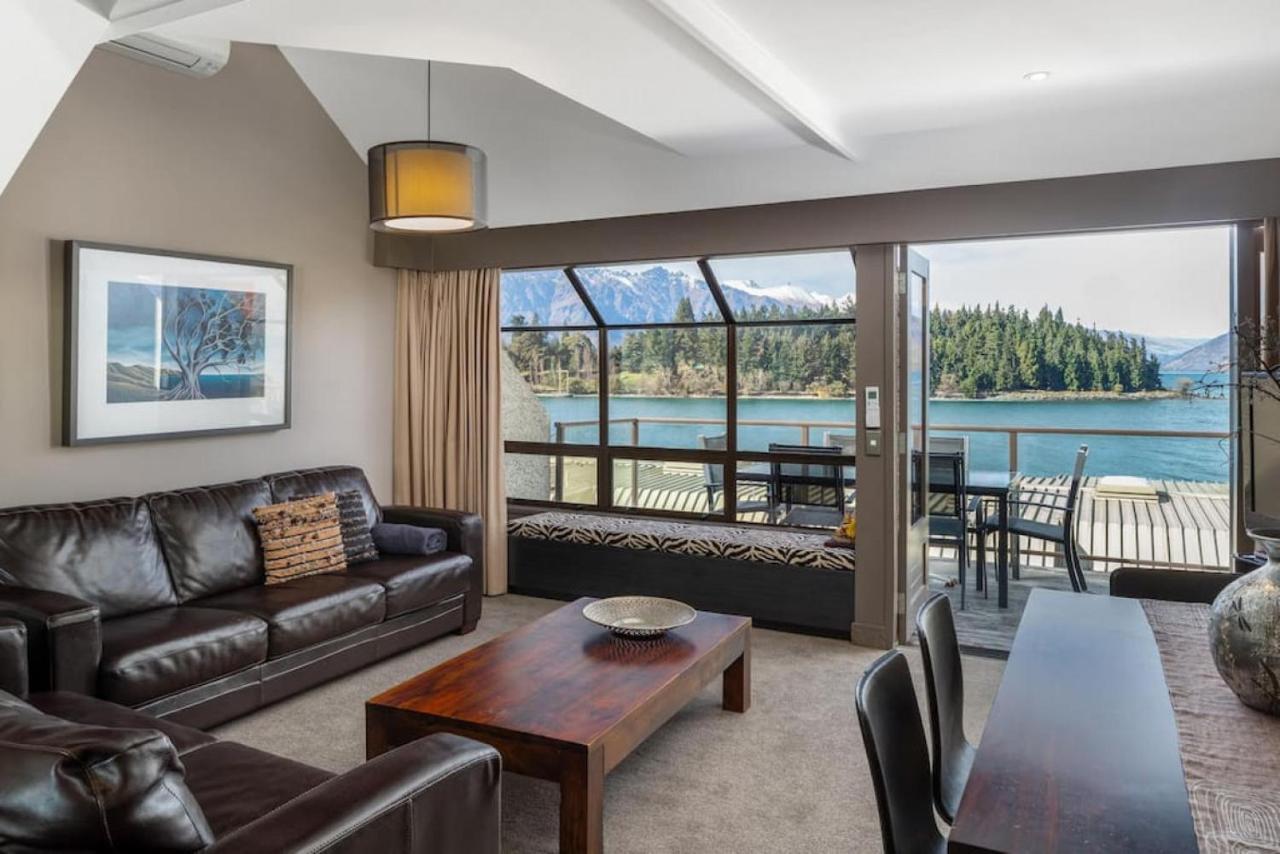 The Lodges 9 - Lake Front Views And Walk To Town Queenstown Eksteriør billede